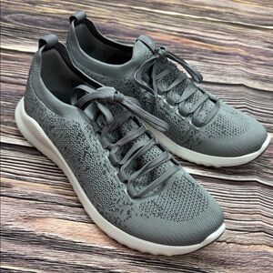 Aetrex Gray women’s Carly Arch Support shoes 10